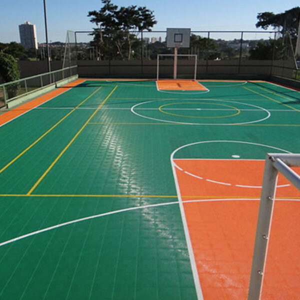 Piso modular 100 x 100 Vinílico Anti Derrapante M²